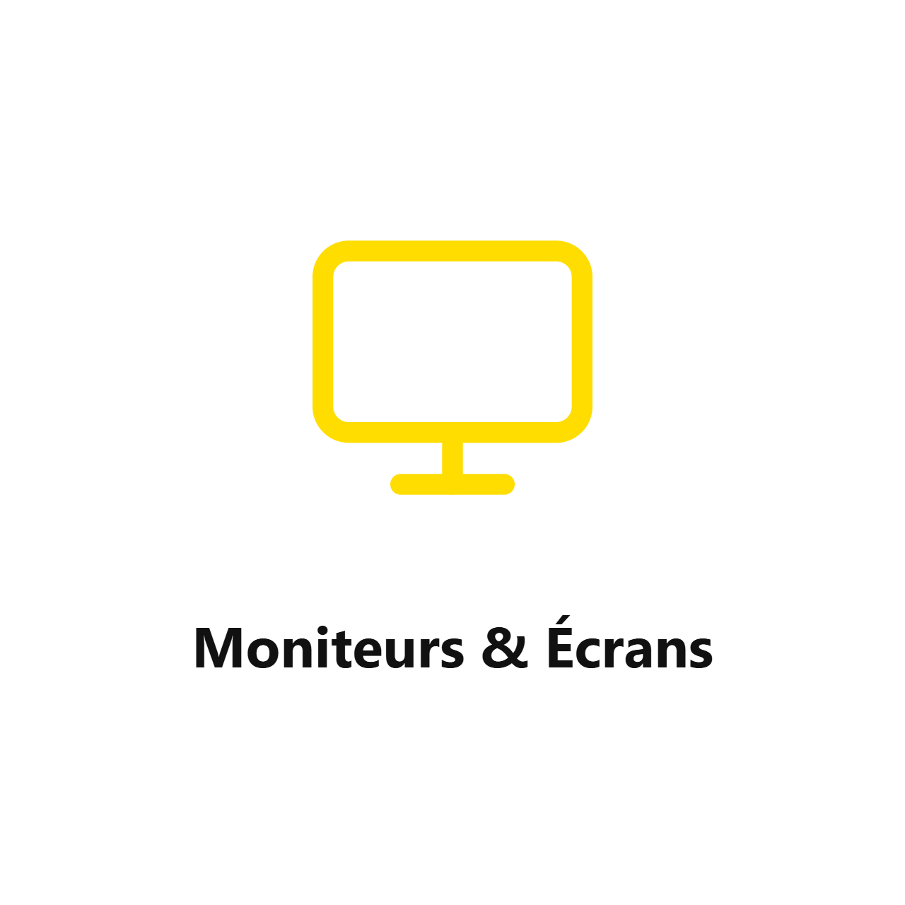 moniteurs & écrans